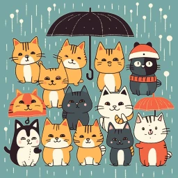 Raining Cats