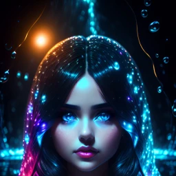 Water and Colored Lights