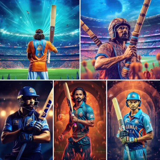 IPL / Cricket Ai Art Tournament by Artzoneai