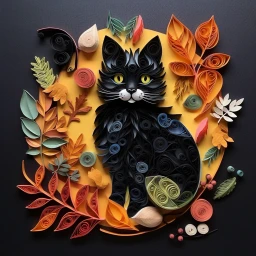 Quilled Animal Portraits