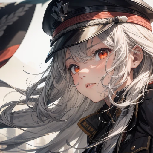 silver hair