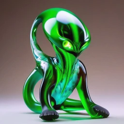 Blown Glass. Alien