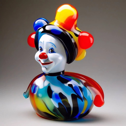 Blown Glass. Clown