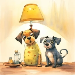 Animals with Lamps