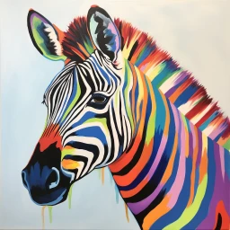Colorful Zebras