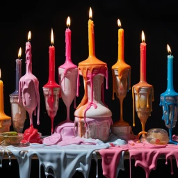 Dripping Candles