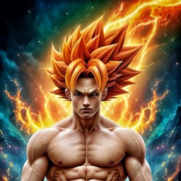 A realistic Super Saiyan