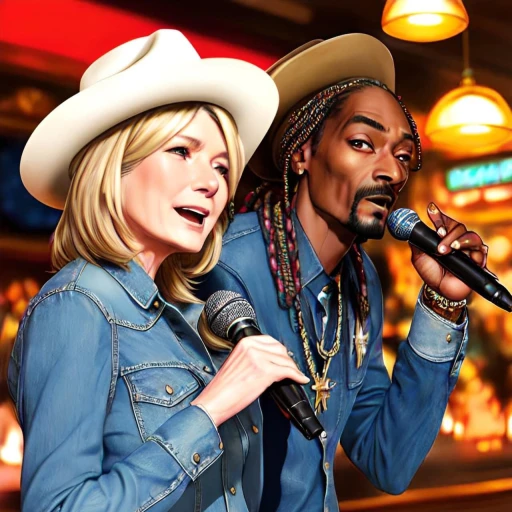 Snoop and Martha
