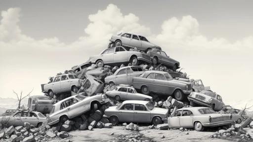 Pile of Cars