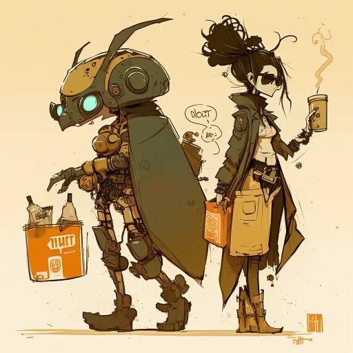 Meet in supermarket