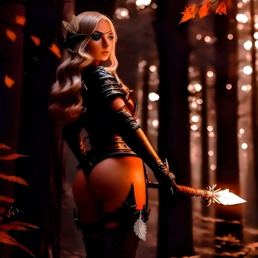 Woodland Huntress - Dark Fantasy #17