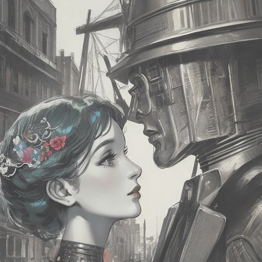 LoveARobot @ai.hyperpunk, ai generative images, ai art, prompt engineering, ai art direction