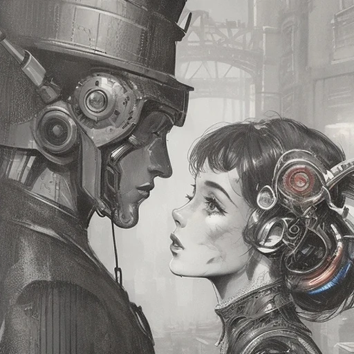 LoveARobot @ai.hyperpunk, ai generative images, ai art, prompt engineering, ai art direction