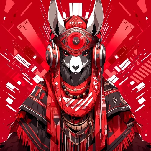Hardstyle llama