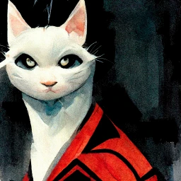 Cats. Inspired by Dustin Nguyen.