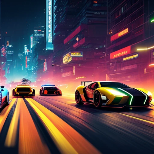 Cyberpunk Street Race