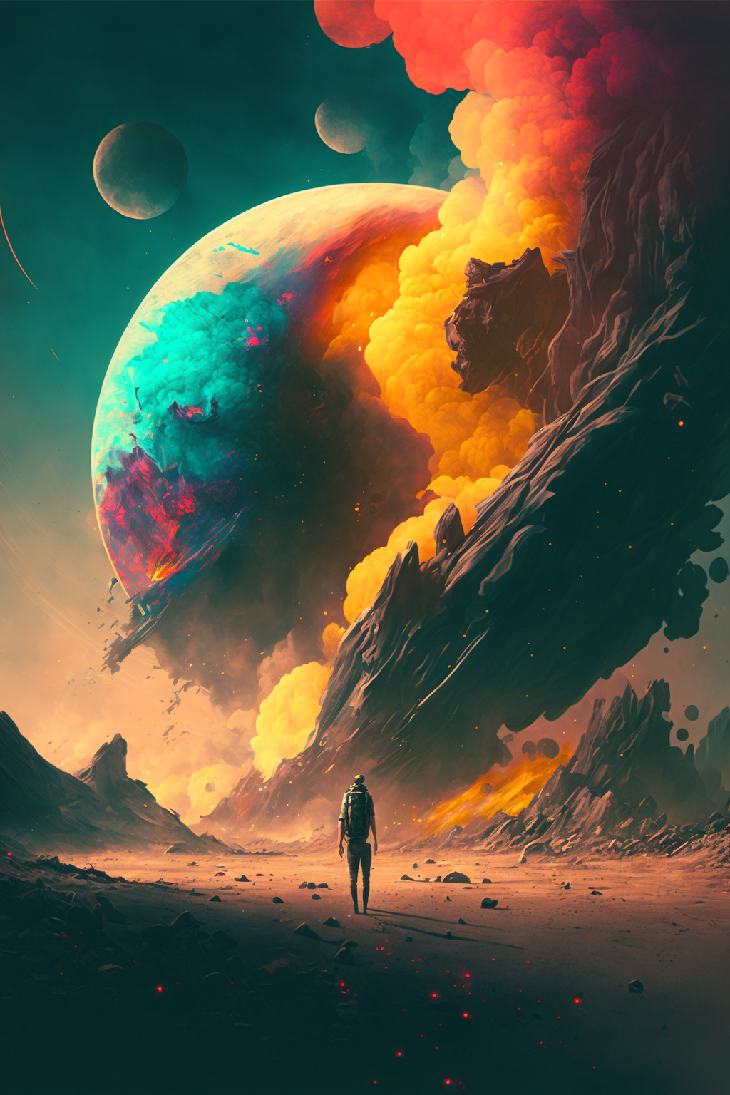 Planet y2k 🫧 Futuristic Sasha I painted for @_bworldz_