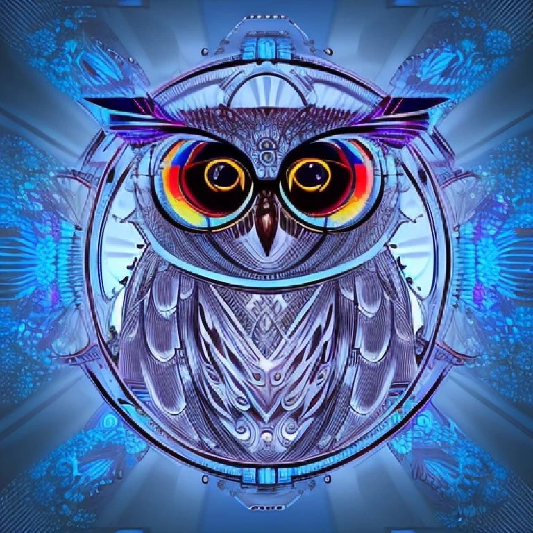 Steampunk Owl 2