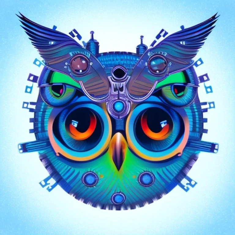 Steampunk Owl 3