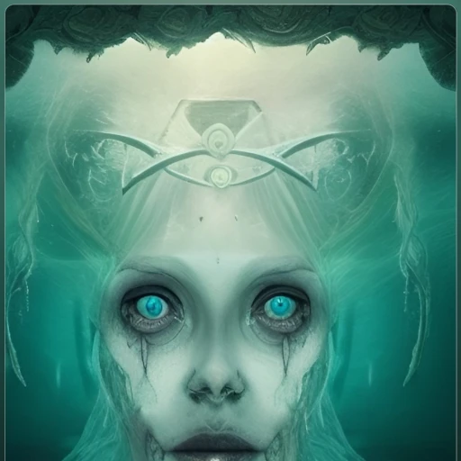 She came from deep dark see