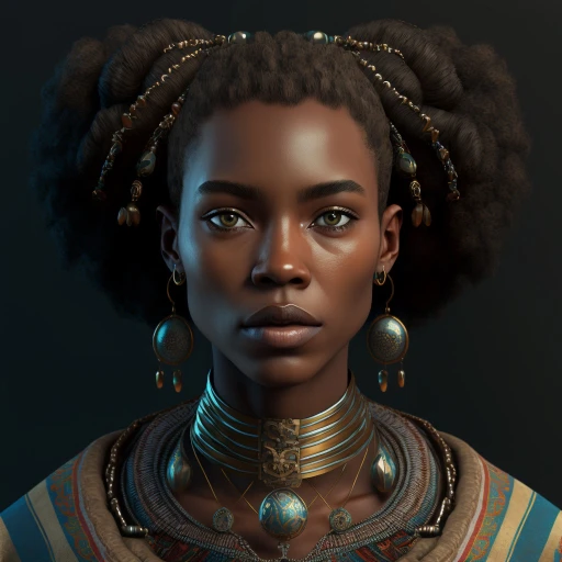 Afro girl