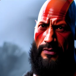 The Rock as Kratos