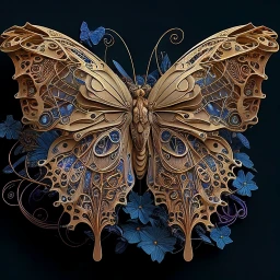 Intricate butterfly