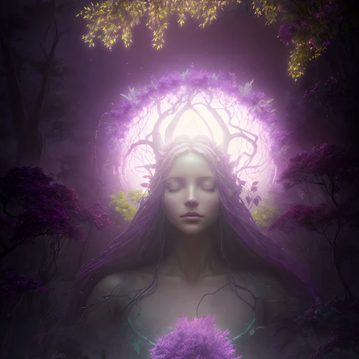 Goddess of the purple grove