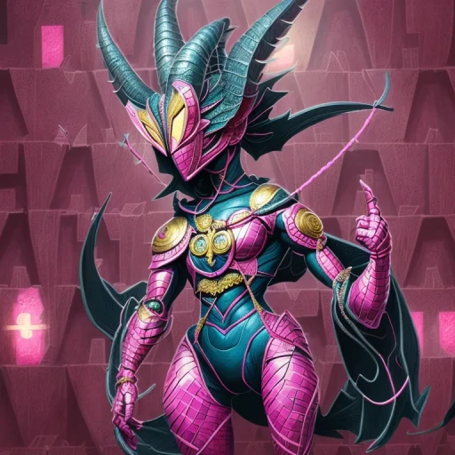 Pink ranger inspired