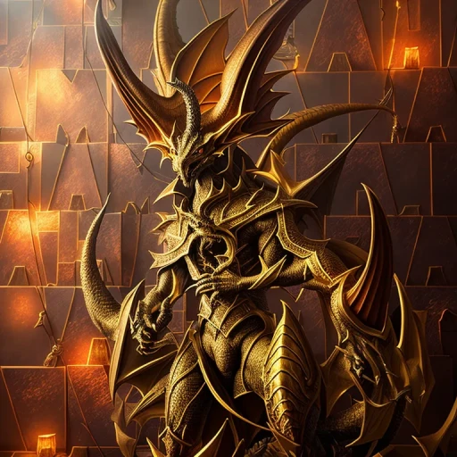 Gold dragon