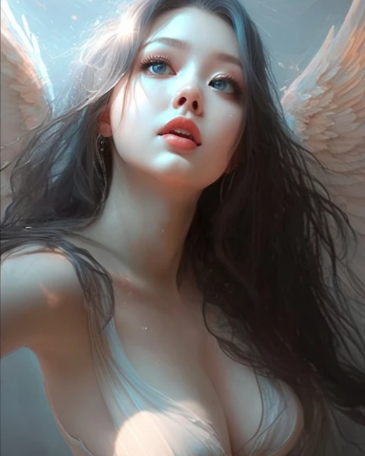 An angels Selfie