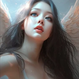 An angels Selfie
