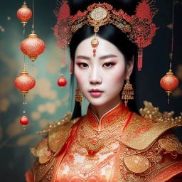 Maidens of the Chinese forbidden palace