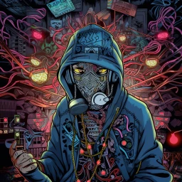 Cyberpunk hip hop horror