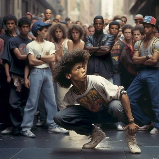 NYC Break Dancers 1980s