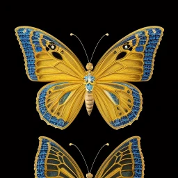 A collection of butterflies