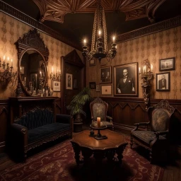 Magic Castle- Houdini Seance Room