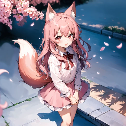 Anime Fantasy Fox Girl 4K Wallpaper #4.2446