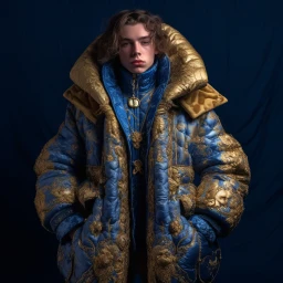 Baroque Inspired Puffy Coat Designs