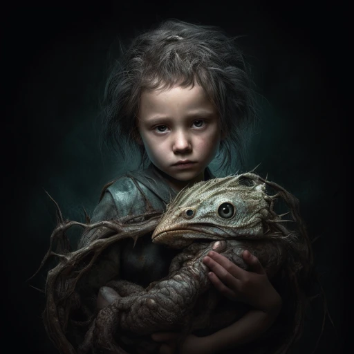 Creepy spooky Artwok From Nightmare Trip