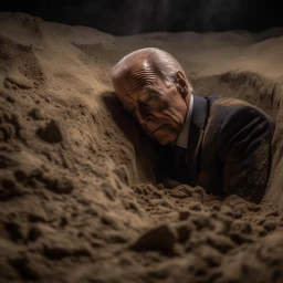 #LetsGoBrandon in a Basement with His Head in the Sand