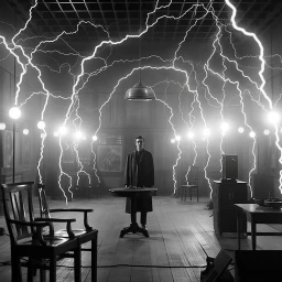 Exaggerated Nikola Tesla experience