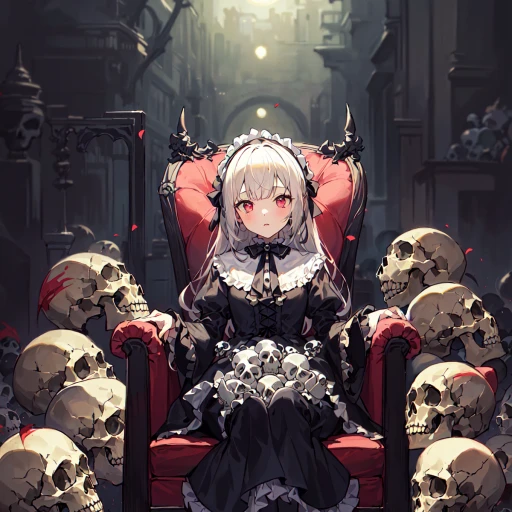 骸骨とゴシック・ロリータ