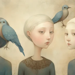 Girls and Birds