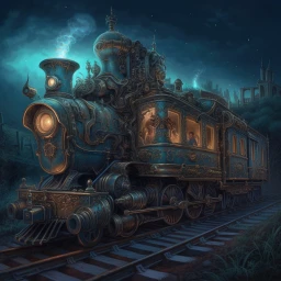 Nightime Train