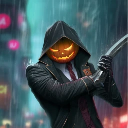 The Pumpkin-Head Assassin