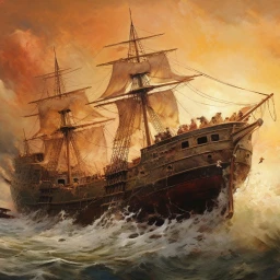 Ship in Turmoil