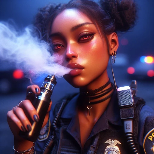 red eyed ethiopian police officer