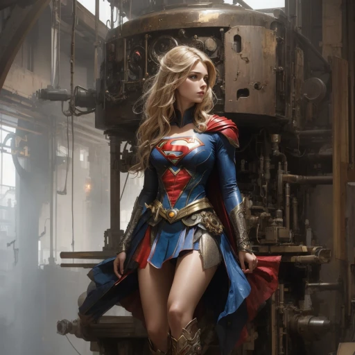 steampunk Supergirl
