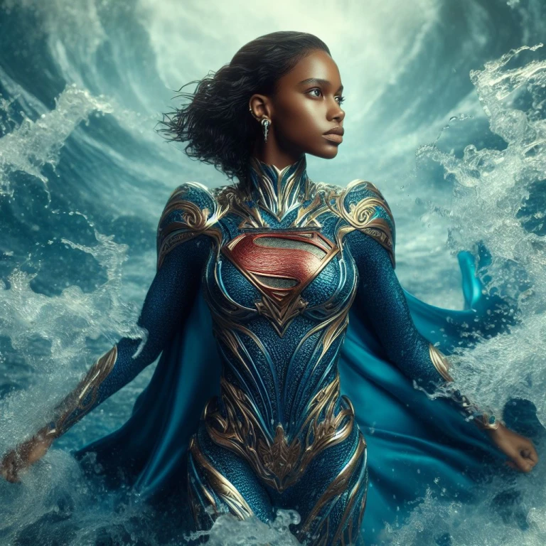 water themed superwomen